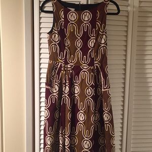 Anthropologie Printed Dress